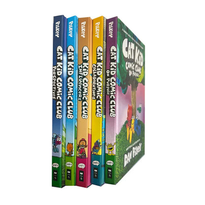 Cat Kid Comic Club Book Set (5 Books)