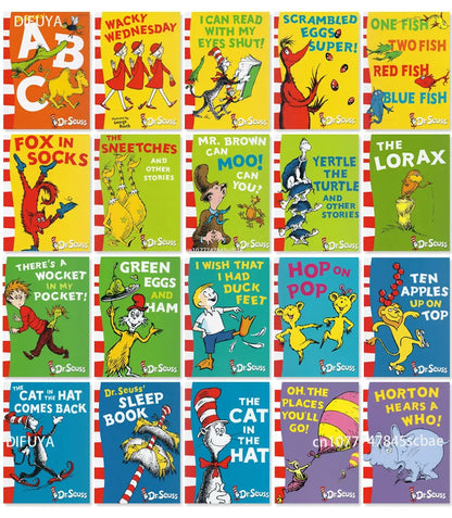 Dr. Seuss Classic Storybook Set (20 Books)