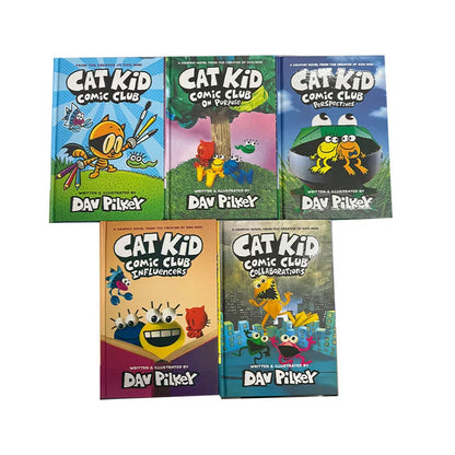 Cat Kid Comic Club Book Set (5 Books)