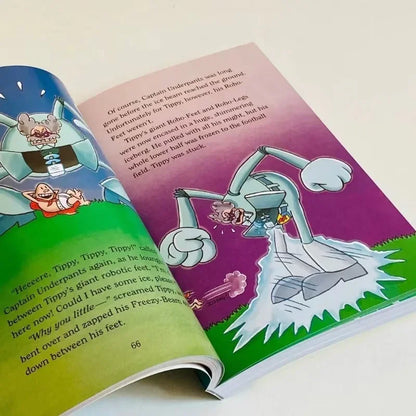 Captain Underpants Full-Color Book Set (12 Books)